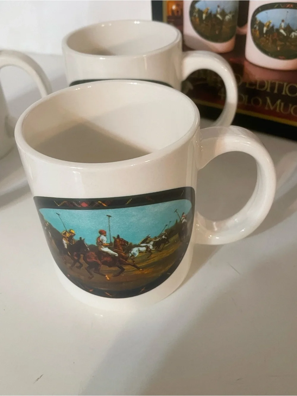 Vintage Polo Ralph Lauren Mugs NIB - Picture 6 of 9